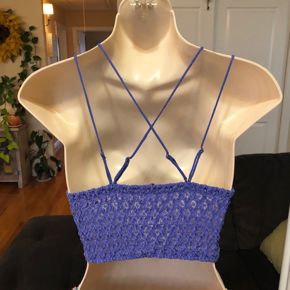 ๐ค๐ค PURPLE FREE PEOPLE XS & S BRALETTE - Picture 9 of 10